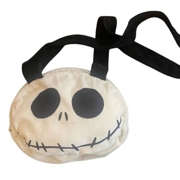 Disney Handbags - Disney Nightmare Before Christmas Handbag Jack Skellington Plush Purse Bag Cute